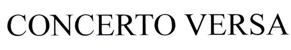 CONCERTO VERSA