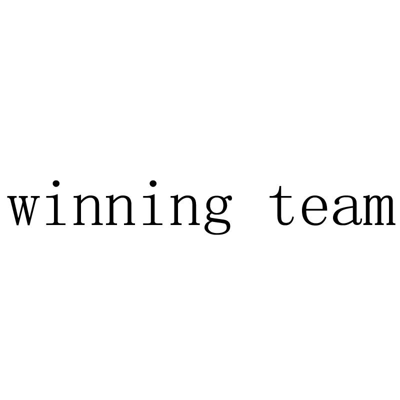 WINNING TEAM