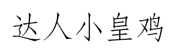 达人小皇鸡