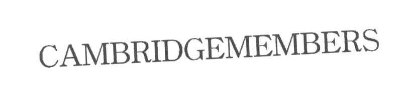 CAMBRIDGEMEMBERS