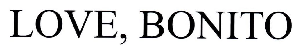 LOVE，BONITO