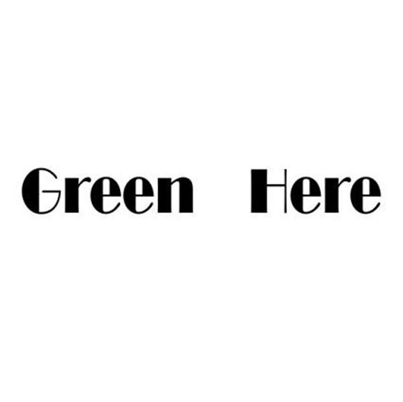 GREEN HERE