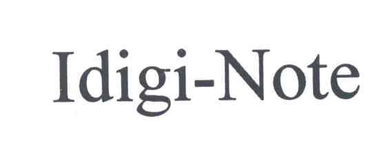 IDIGI-NOTE
