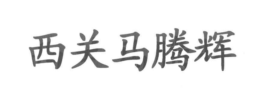 西关马腾辉