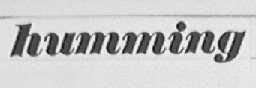 HUMMING
