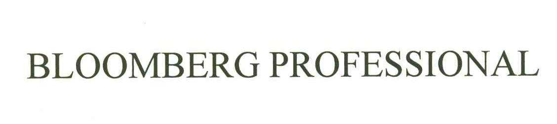 BLOOMBERG PROFESSIONAL