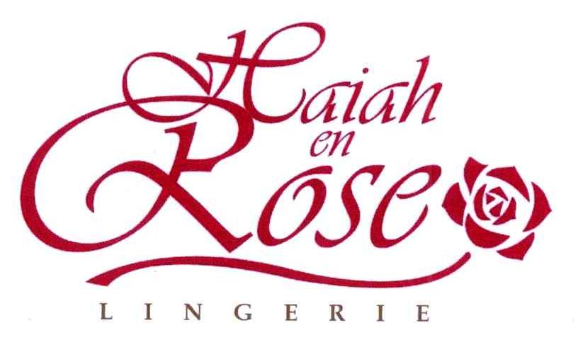 HAIAH EN ROSE LINGERIE