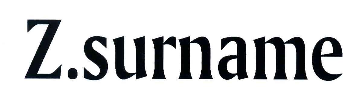 Z.SURNAME