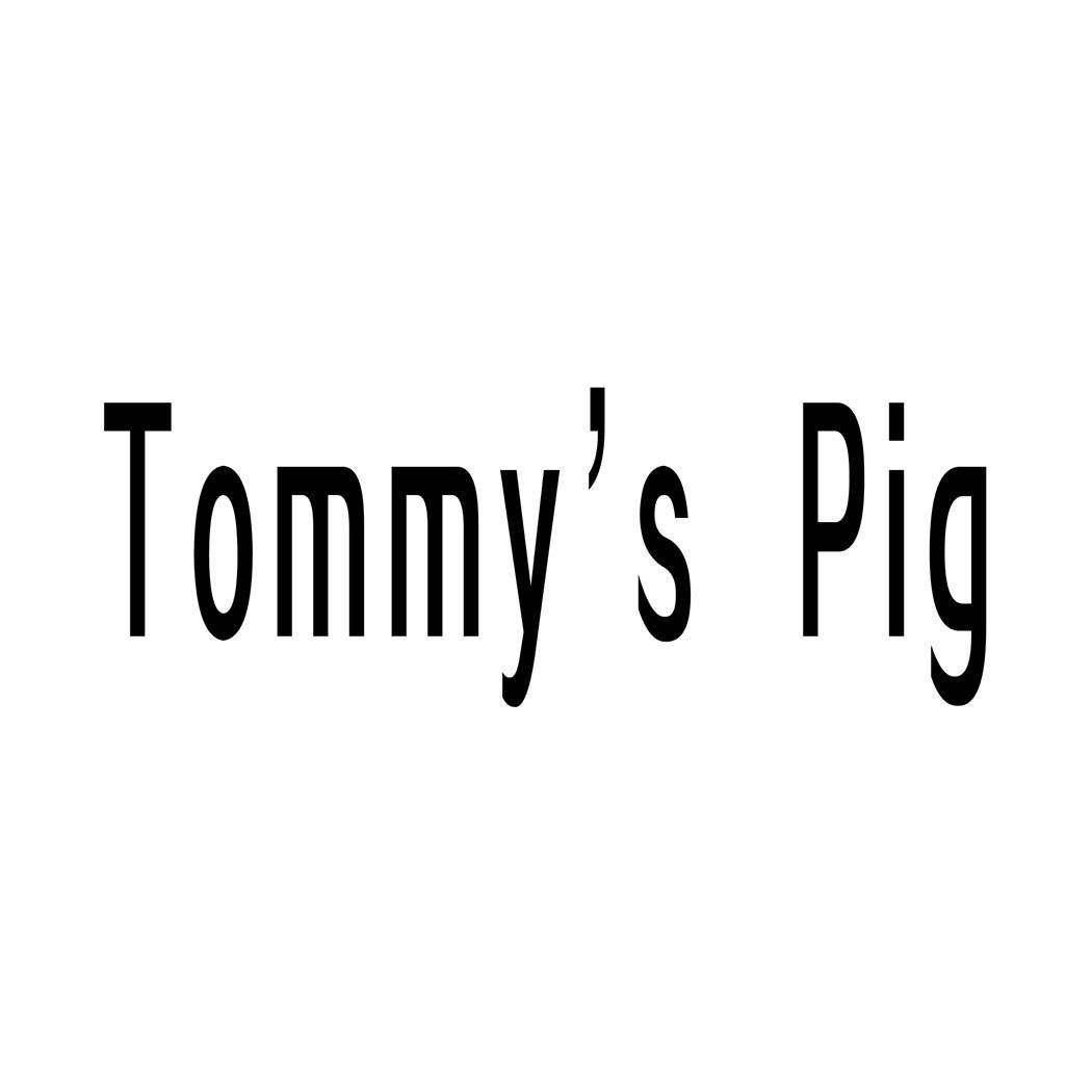 TOMMY&lsquo;S PIG
