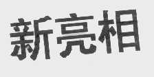 新亮相