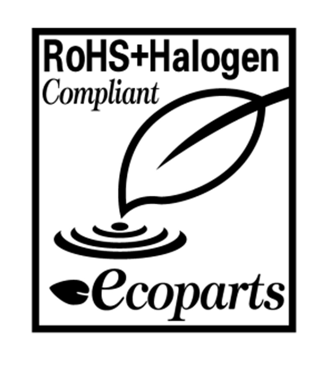 ROHS+HALOGEN COMPLIANT ECOPARTS