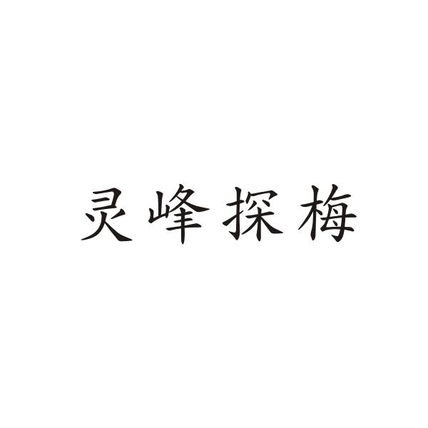 灵峰探梅