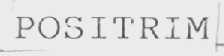 POSITRIM