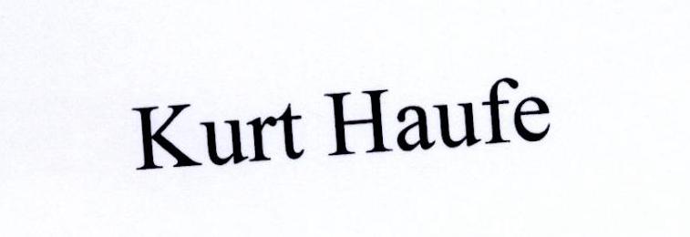 KURT HAUFE