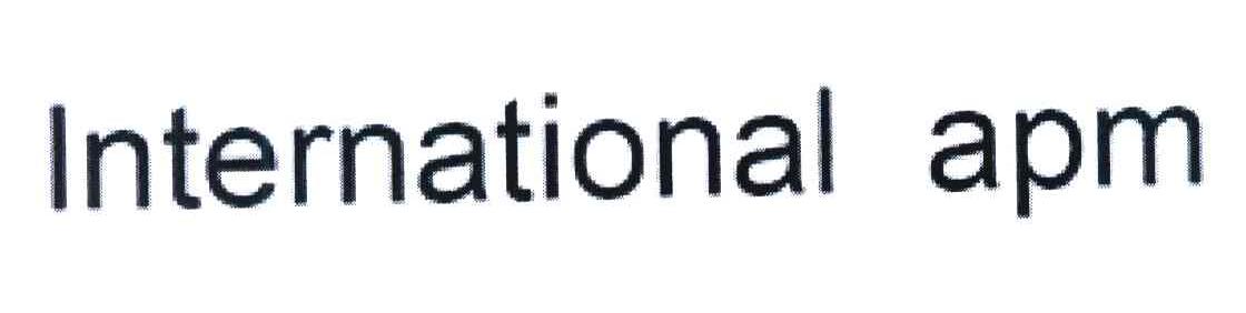 INTERNATIONAL APM
