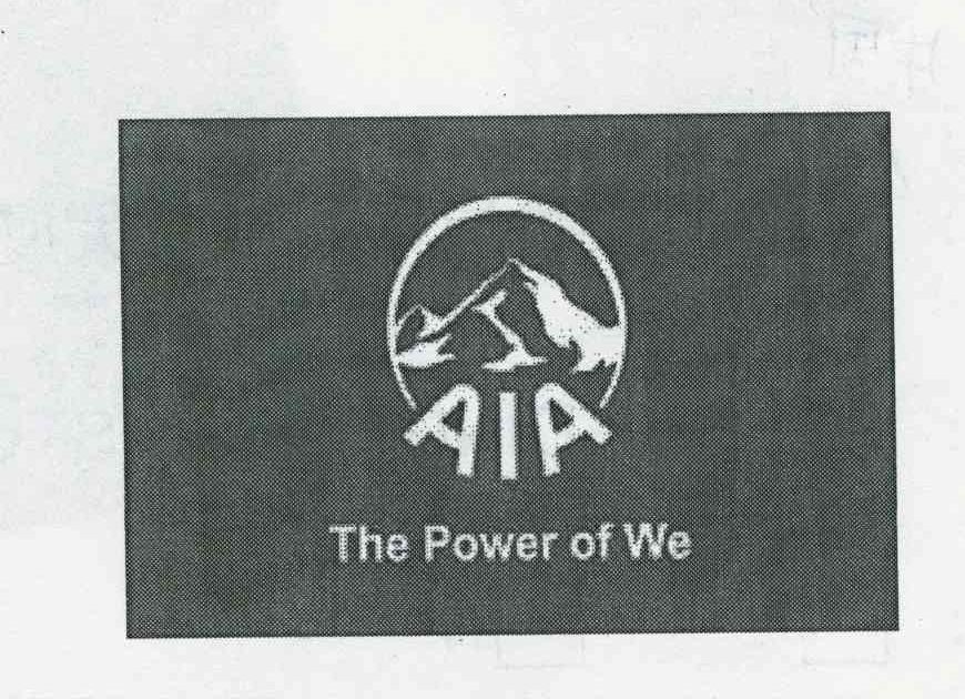 AIA THE POWER OF WE