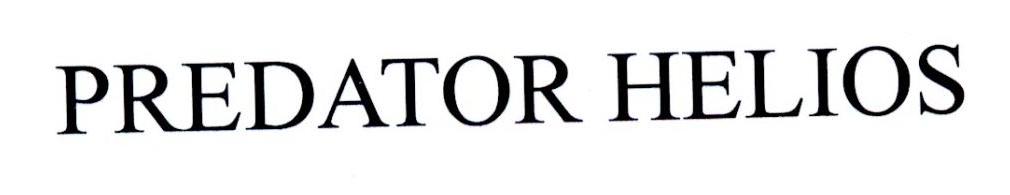 PREDATOR HELIOS