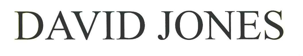DAVID JONES