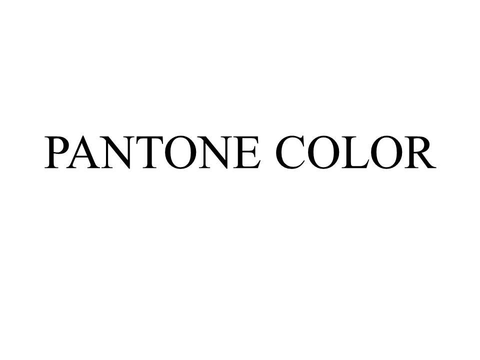 PANTONE COLOR