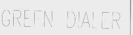 GREEN DIALER