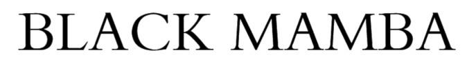 BLACK MAMBA