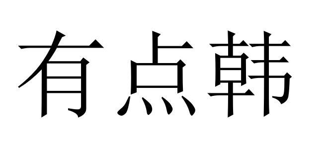 有点韩