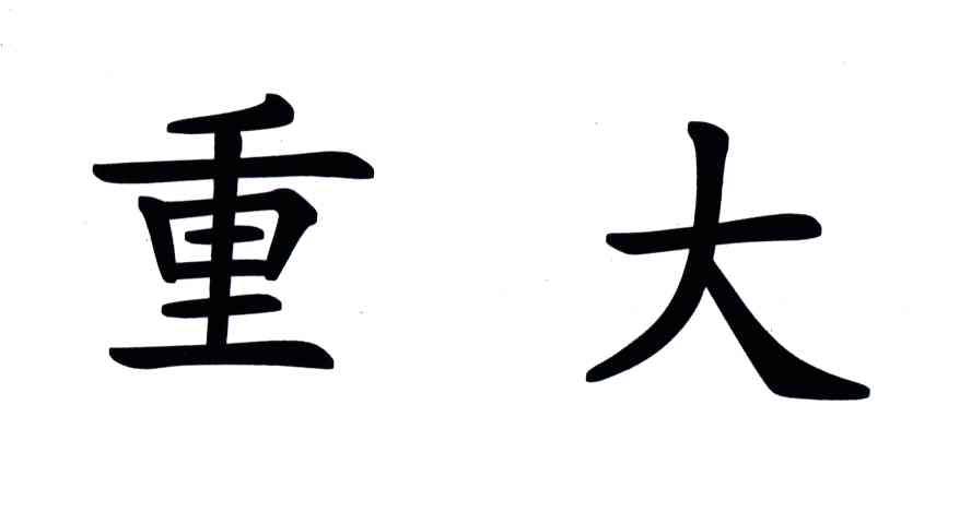 重大