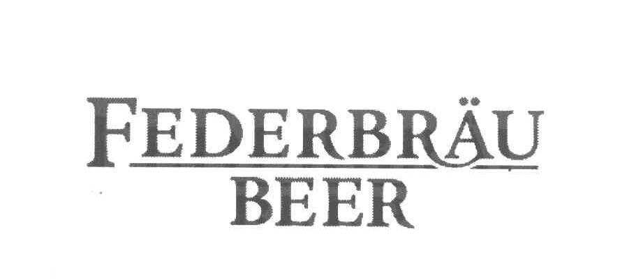 FEDERBRAU BEER