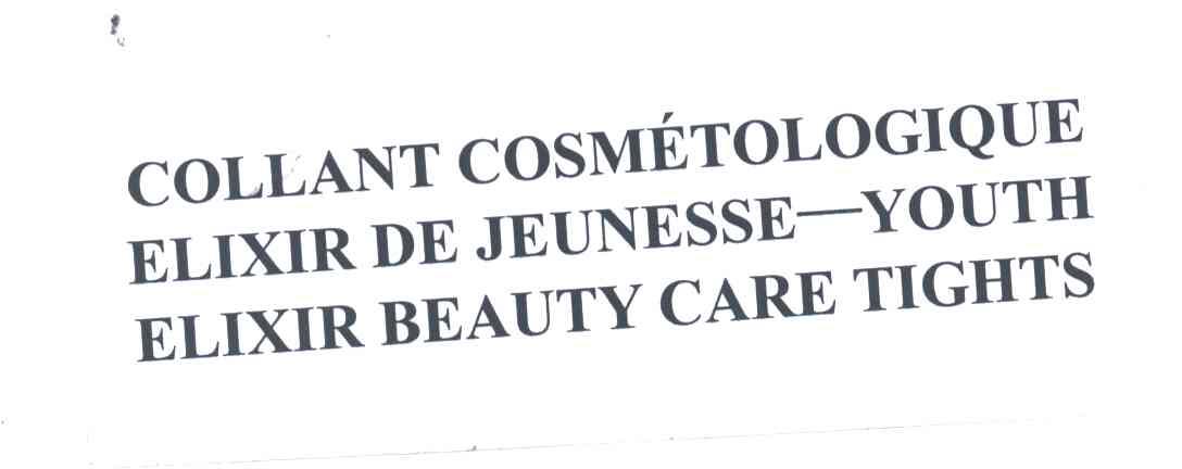 COLLANT COSMETOLOGIQUE ELIXIR DE JEUNESSE-YOUTH ELIXIR BEAUTY CARE TIGHTS