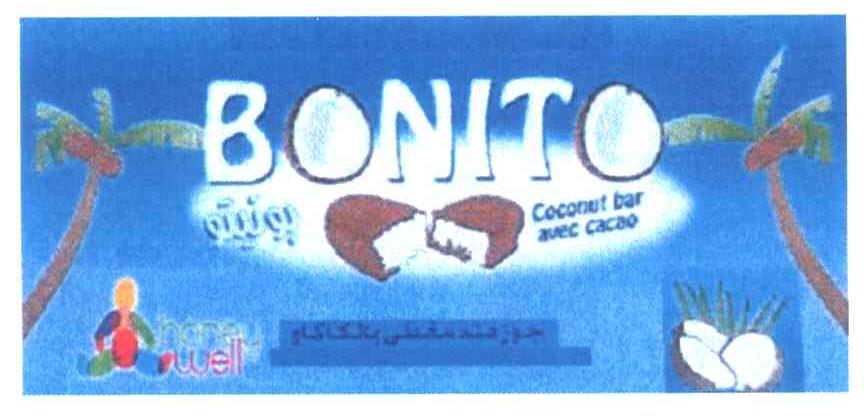 BONITO COCONUT BAR AVEC CACAO HONEY WELL
