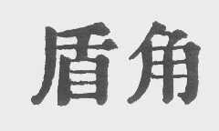 盾角