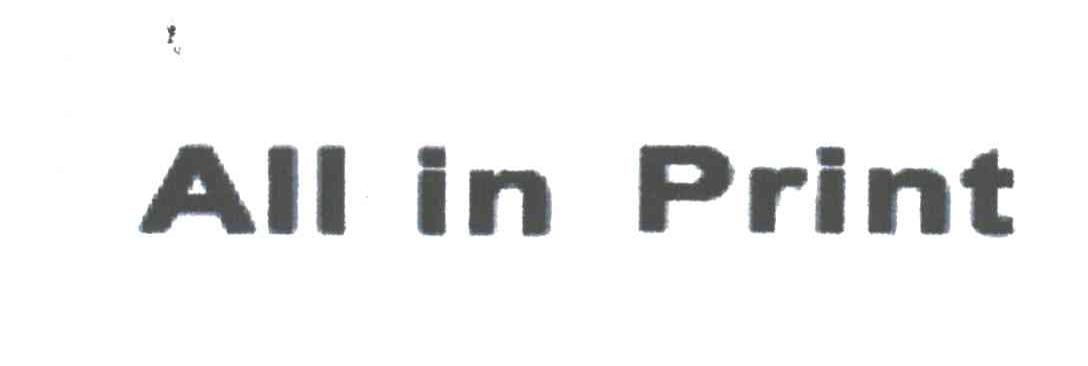 ALL IN PRINT