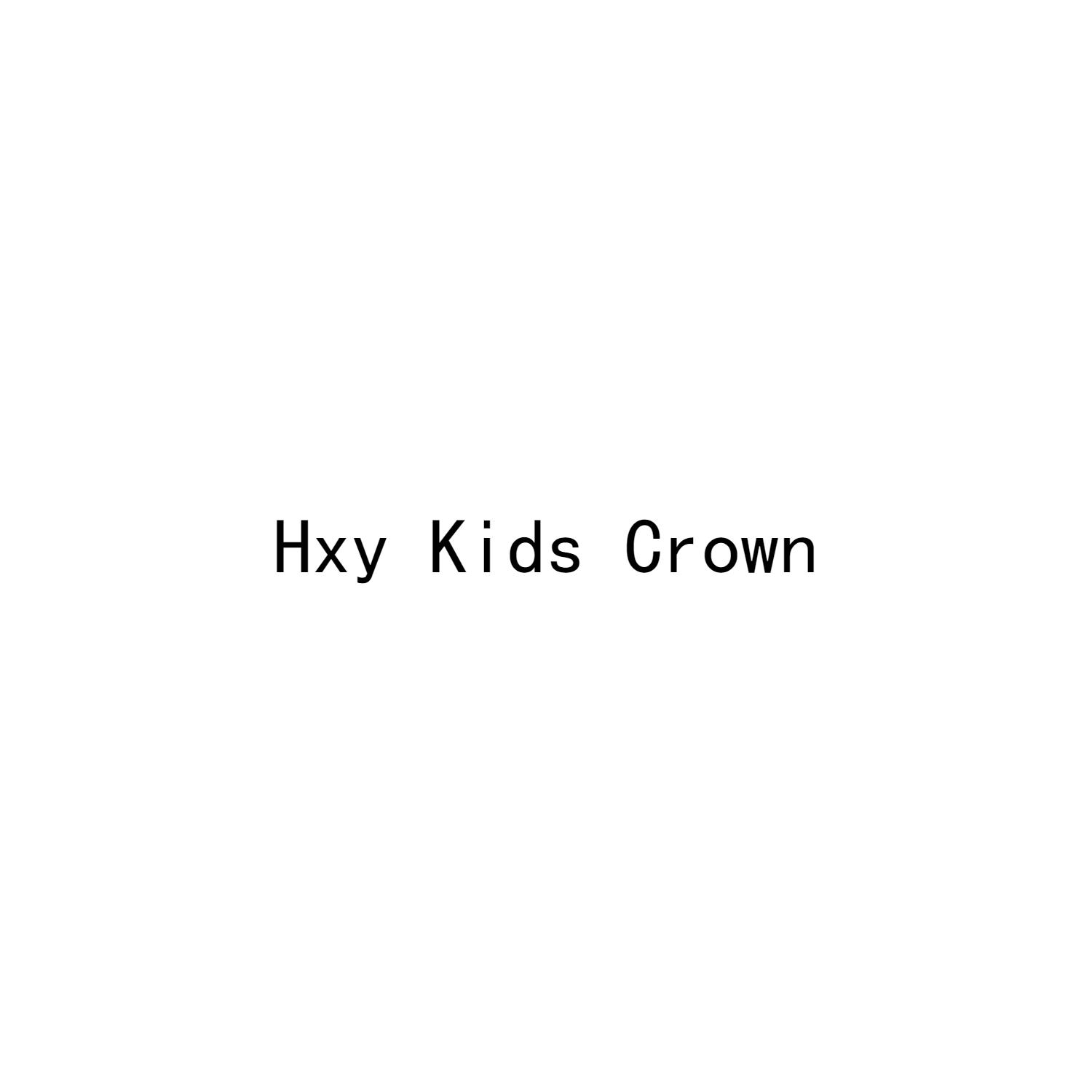 HXY KIDS CROWN