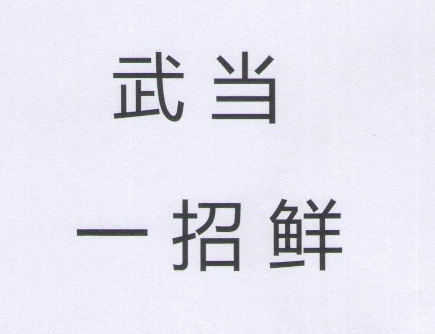 武当一招鲜