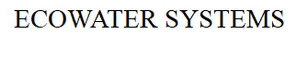 ECOWATER SYSTEMS