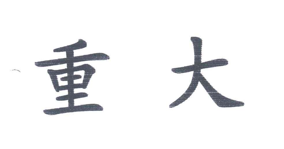 重大