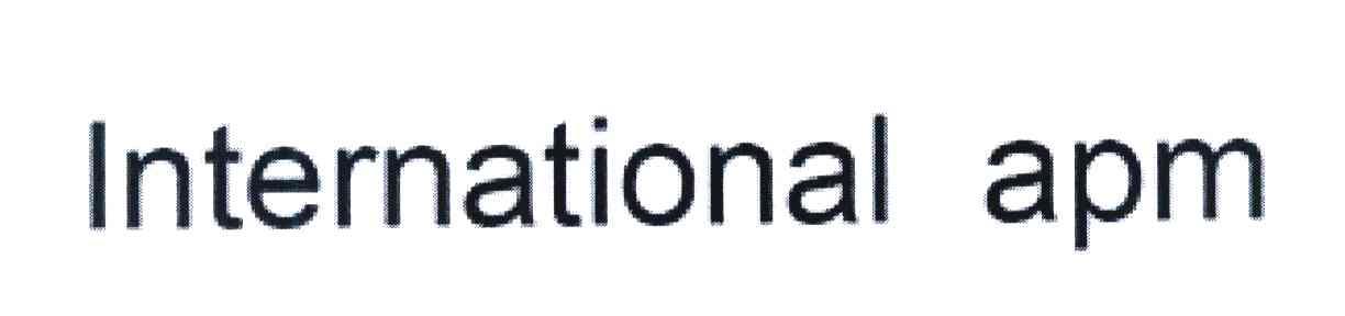 INTERNATIONAL APM