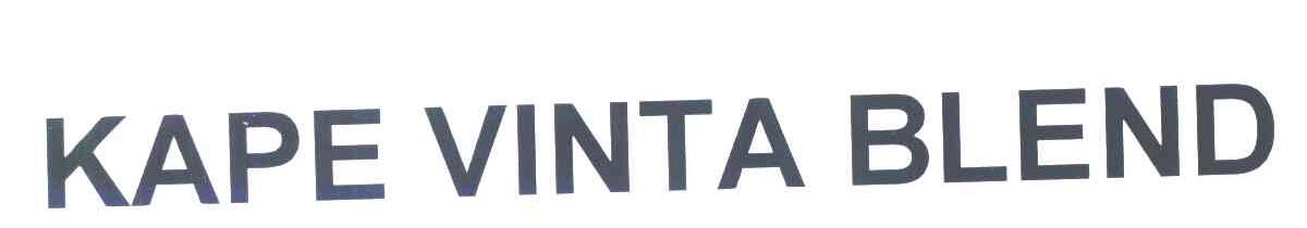 KAPE VINTA BLEND