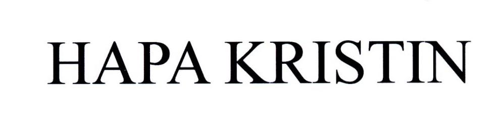 HAPA KRISTIN