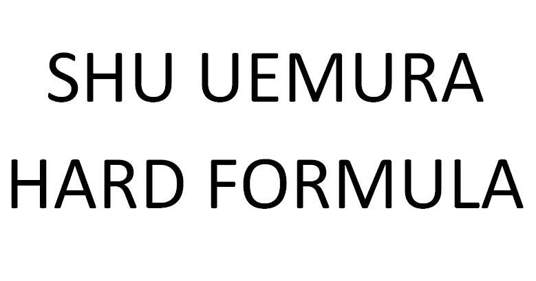 SHU UEMURA HARD FORMULA