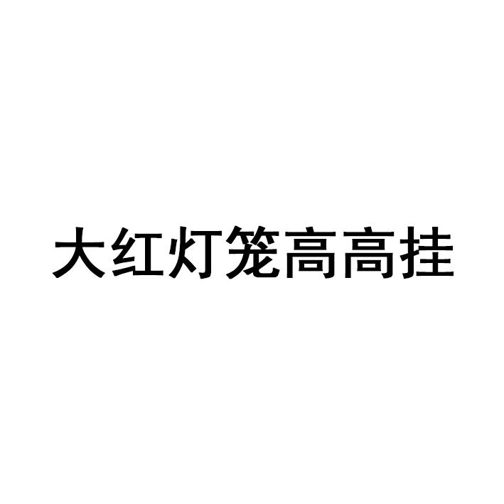 大红灯笼高高挂