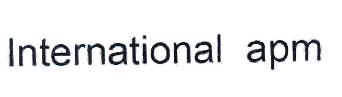 INTERNATIONAL APM