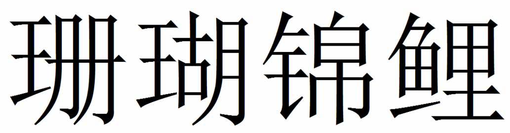 珊瑚锦鲤