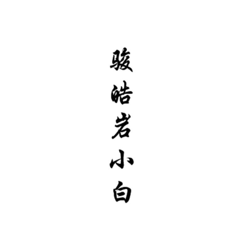 骏皓岩小白