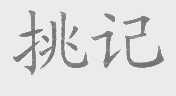 挑记