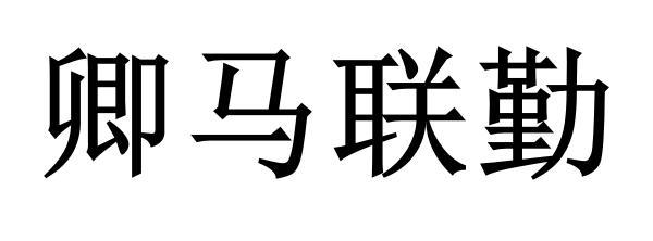 卿马联勤