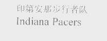 印第安那步行者队   INDIANA PACERS