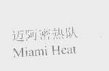 迈阿密热队   MIAMI HEAT