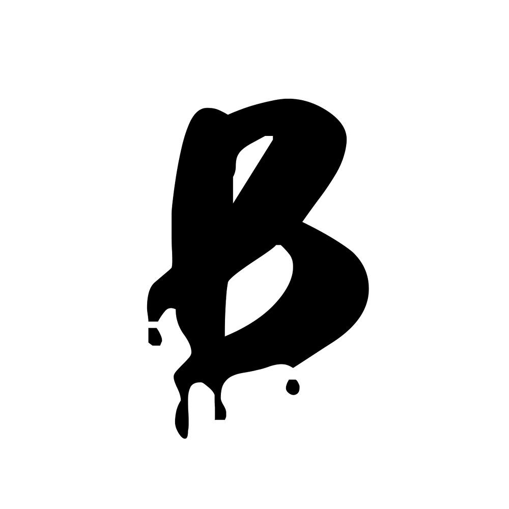 B