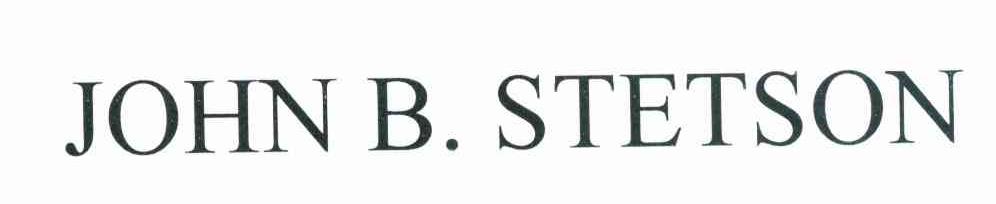 JOHN B.STETSON